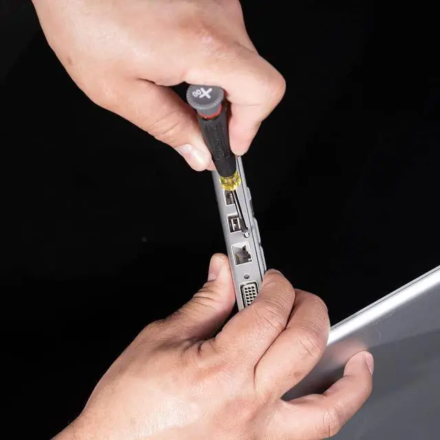 Alt view image 6 of 7 - 85617 Mini Precision Screwdriver Set Slotted Phillips TORX Cushion-Grip Handles Ideal for Terminal Blocks Electronics