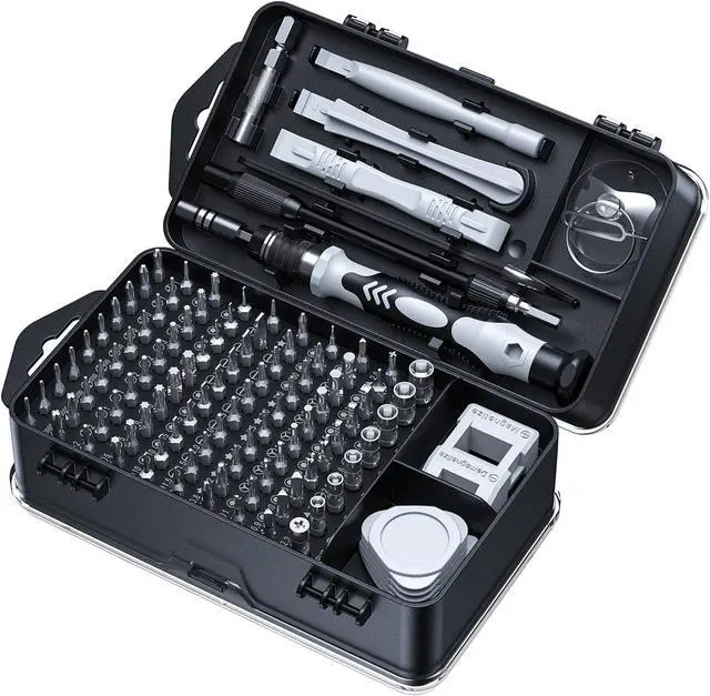 Main image of 115-in-1 Precision Screwdriver Set [Super Durable] Mini Professional Magnetic Repair Tool Kit Small Screwdriver for Phone Computer Watch Laptop Macbook Eyeglass Electronic
