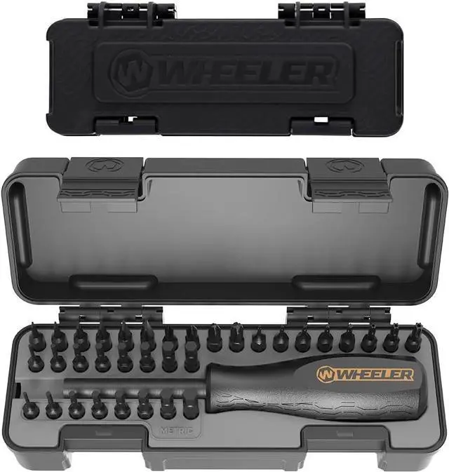 Alt view image 2 of 5 - Space Saver Screwdriver Set with Magnetic Screwdriver Handle Bit Assortment and Storage Case for Maintenance