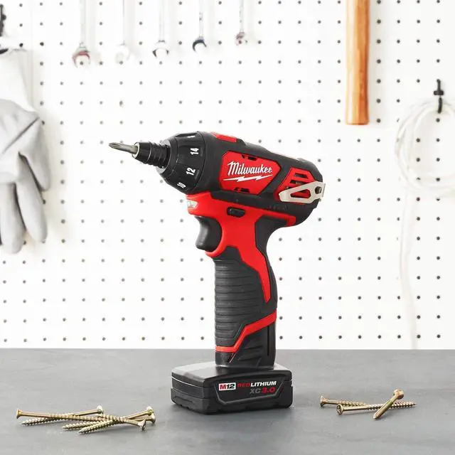 Alt view image 6 of 6 - 2401-20 M12 12-Volt Lithium-Ion Cordless 1/4 in. Hex Screwdriver (Tool-Only)