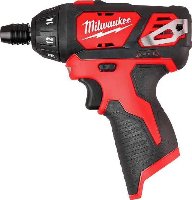 Alt view image 2 of 6 - 2401-20 M12 12-Volt Lithium-Ion Cordless 1/4 in. Hex Screwdriver (Tool-Only)