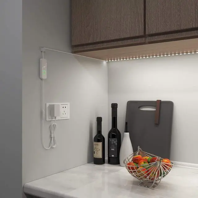 Alt view image 4 of 7 - LED Strip Lights White 16.4ft Daylight White 6000K LED Tape Lights with Dimmable 700 Lumen and 300 LEDs Bright Flexible Led Light Strip for Vanity Mirror Under Cabinet Kitchen Bedroom