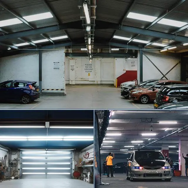 Alt view image 2 of 7 - 4Pack LED Shop Light 4FT V Shape Integrated T8 LED Tube Light 6300LM 42W 5000K Super Bright White High Output Linkable Shop Lights