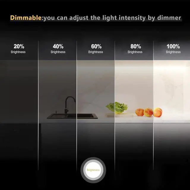 Alt view image 6 of 7 - COB LED Strip Lights DC 12V LED Lights Flexible Super Bright LED Strips 16.4ft 3000K Warm White CRI 90+ 2400LEDs High Density Uniform Light for Home Room Decor (No Adapter or Controller)