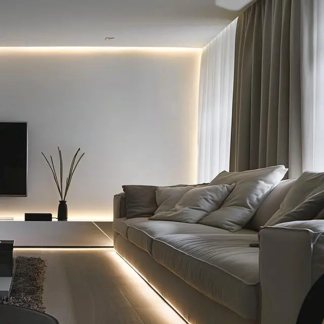Alt view image 4 of 7 - LED Strip Lights 24V COB LED Daylight White 6000K Super Bright LED16.4ft Dotless High Density Cuttable Flexible for Home DIY White Commercial Lighting Projects (Power Supply & Dimmer Not Included)