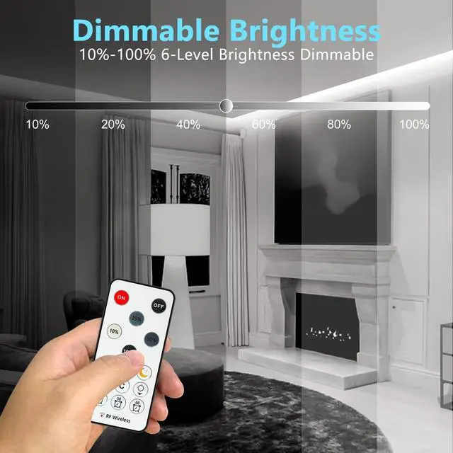 Alt view image 2 of 7 - White LED Strip Lights 131ft Dimmable 24V LED Lights Strip 6500K Bright Daylight White Flexible Tape Lights for Bedrooms Kitchen Cabinet Christmas Decor 2 Rolls of 65.6ft