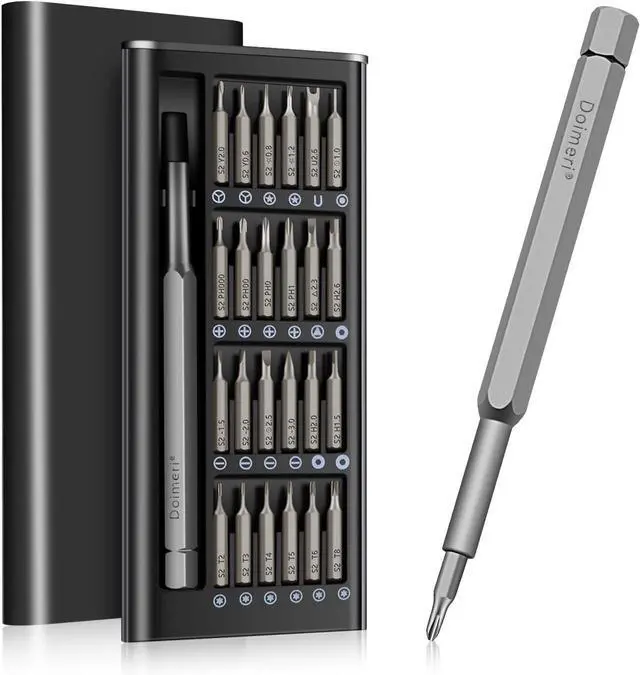 Main image of 24-in-1 Small Precision Screwdriver Set Made of Premium S2 Steel Professional Mini Magnetic Repair Tool Kit by