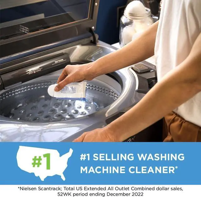 Alt view image 3 of 4 - Washing Machine Cleaner Cleans Front Load and Top Load Washers Including HE 6 Tablets