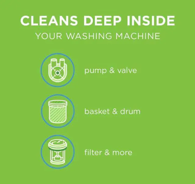 Alt view image 2 of 4 - Washing Machine Cleaner Cleans Front Load and Top Load Washers Including HE 6 Tablets