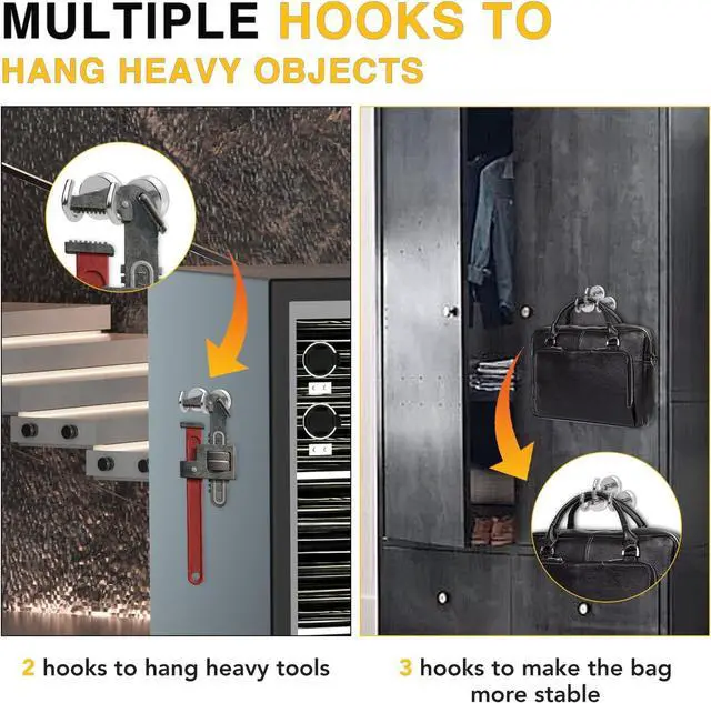 Alt view image 3 of 7 - Magnetic Hooks 30lbs+ Magnet Hook 2025 Cruise Cabin Ship Essentials Heavy Duty Strong Magnets Refrigerator Fridge Hanging for Classroom Beach Vacation Kitchen Grills Home 20 Pack (Silver)