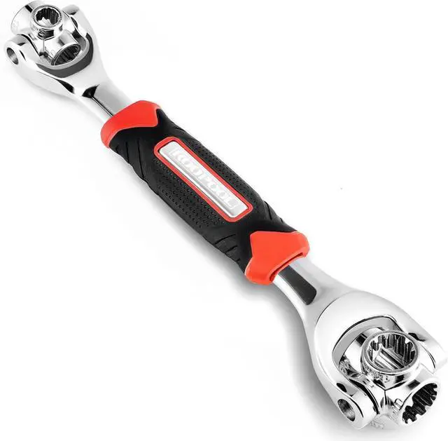 Main image of Universal Wrench 52 in 1 Socket Wrench Tool with Multifunction 360 Degree Rotating Head Tool Kit for Home and Car Repair