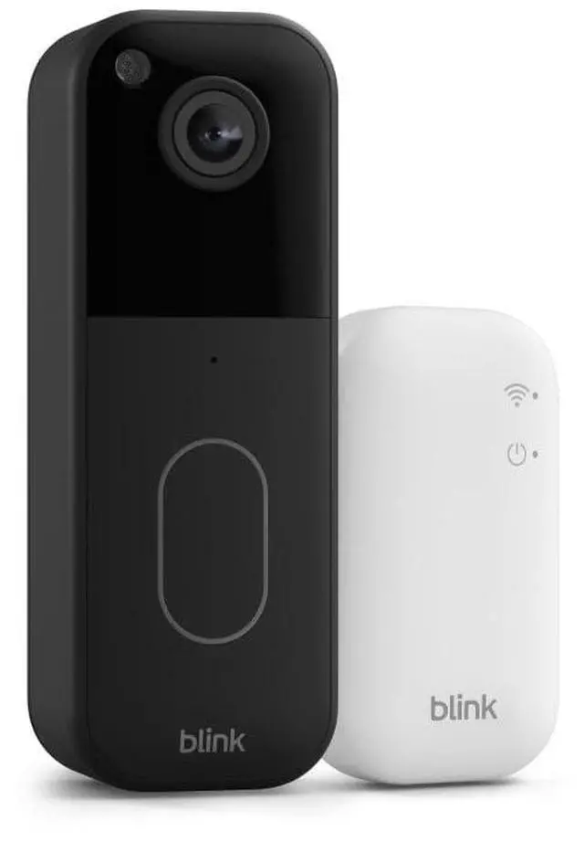 Alt view image 2 of 6 - Video Doorbell (newest model) C Head-to-toe HD view two-year battery life and simple setup. Sync Module Core included C System (Black)