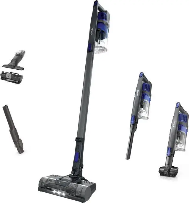 Main image of | Pet Cordless Vacuum Cleaner | LED Headlights | Removable Handheld Vacuum for Pet Hair | Crevice Tool & Pet Multi-Tool Included | 40min Runtime | For Carpet & Hard Floors | Grey | IX141