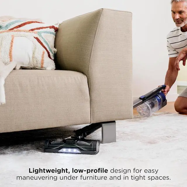 Alt view image 4 of 7 - | Pet Cordless Vacuum Cleaner | LED Headlights | Removable Handheld Vacuum for Pet Hair | Crevice Tool & Pet Multi-Tool Included | 40min Runtime | For Carpet & Hard Floors | Grey | IX141