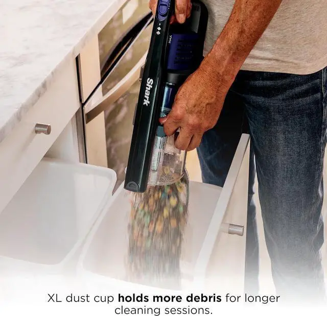 Alt view image 6 of 7 - | Pet Cordless Vacuum Cleaner | LED Headlights | Removable Handheld Vacuum for Pet Hair | Crevice Tool & Pet Multi-Tool Included | 40min Runtime | For Carpet & Hard Floors | Grey | IX141