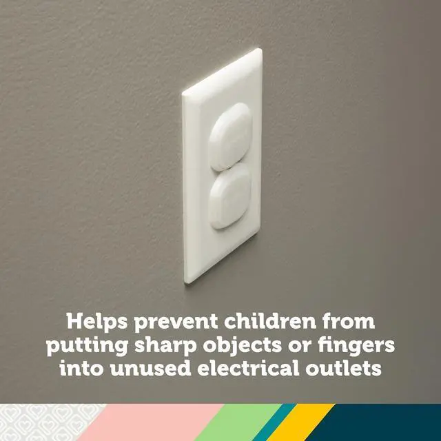 Alt view image 2 of 7 - Electrical Outlet Baby Proof Covers Secure Outlet Plugs Baby Proofing 36 Count