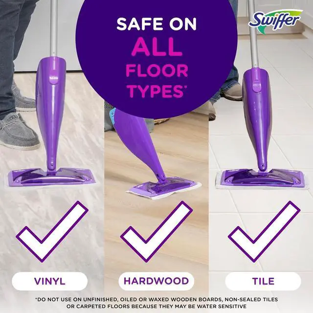 Alt view image 4 of 7 - WetJet Hardwood and Floor Spray Mop Cleaner Starter Kit Includes: 1 Power Mop 10 Pads Cleaning Solution Batteries