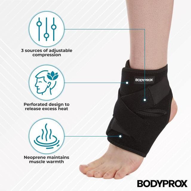 Alt view image 3 of 7 - Ankle Support Brace Breathable Neoprene Sleeve Adjustable Wrap! (1 Pack)