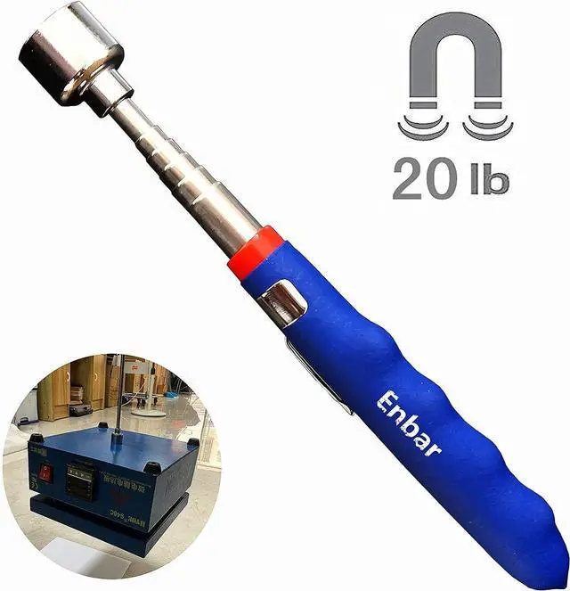 Alt view image 2 of 6 - 20lb Telescoping Magnetic Pick Up Tool Extendable 31 Telescopic Magnet Stick Useful for Hard-to-Reach Sink Drains Mechanic Automotive Gifts for Men Women Husband Birthday Fathers Day(3PCS)