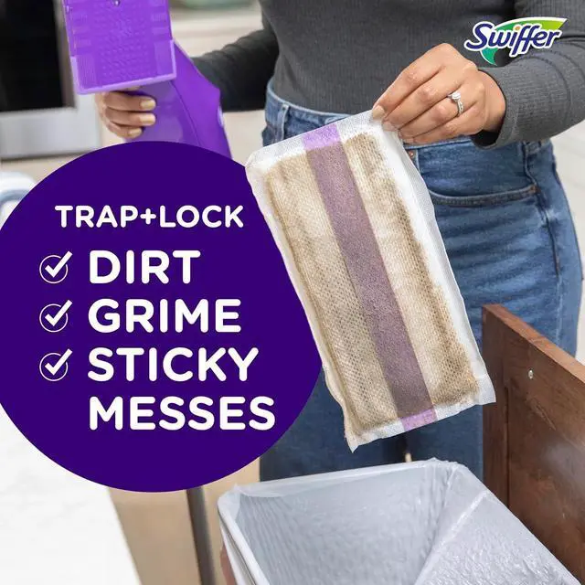 Alt view image 3 of 7 - WetJet Hardwood and Floor Spray Mop Cleaner Starter Kit Includes: 1 Power Mop 10 Pads Cleaning Solution Batteries