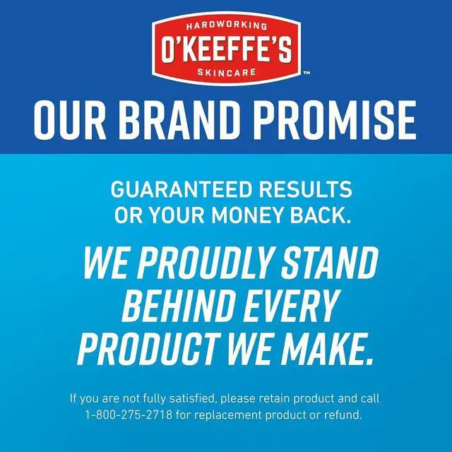 Alt view image 7 of 7 - OKEEFFES Healthy Feet 3.2-oz Hypoallerg
