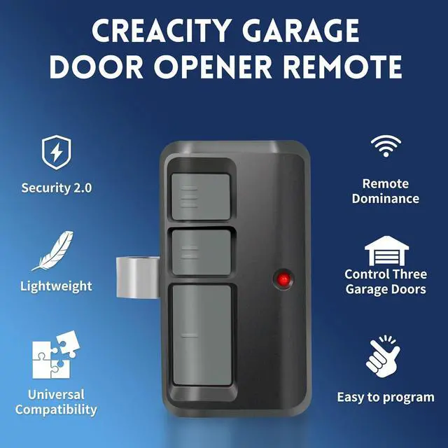 Alt view image 2 of 6 - 2 for Chamberlain LiftMaster Craftsman Garage Door Opener Remote 893LM 893Max 971LM Universal