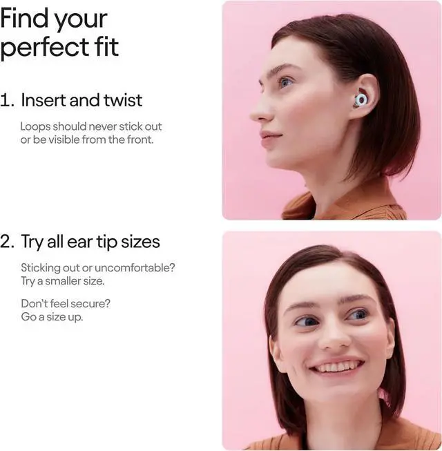 Alt view image 7 of 7 - Quiet 2 Ear Plugs C Ultra-Comfy Reusable Noise-Reducing Earplugs for Sleep Deep Focus Travel Noise Sensitivity | Flexible Hearing Protection | Customizable Fit | 24dB (SNR) Noise Reduction