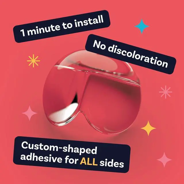 Alt view image 4 of 6 - Corner Protector for Baby Protectors Guards Furniture Corner Guard & Edge Safety Bumpers - Baby Proof Bumper Cushion - Clear & Transparent (12 Pack)