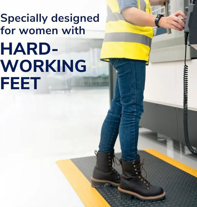 Alt view image 2 of 7 - Dr. Scholls Work All-Day Superior Comfort Insoles with Massaging Gel - Designed for Men & Women with Hard-Working Feet Eliminates Sore Muscles and Tired Legs Arch Support Inserts with Odor Control
