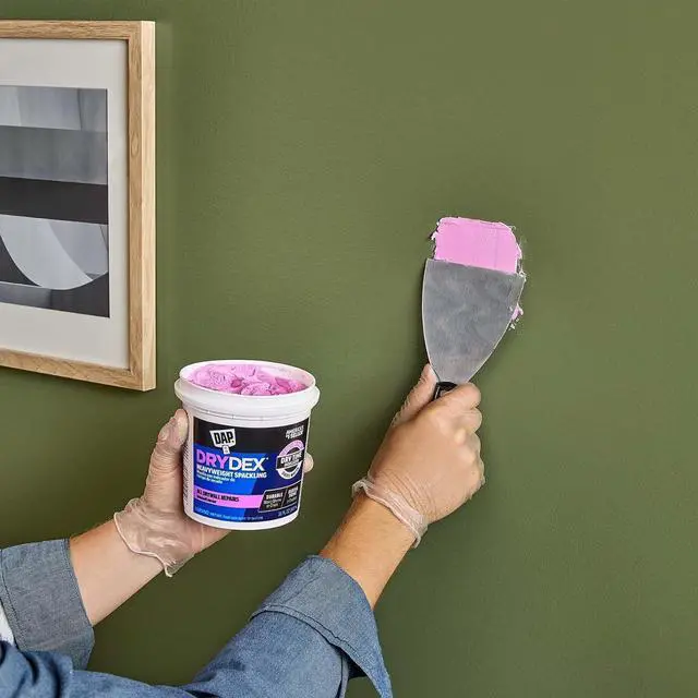 Alt view image 5 of 7 - 1 qt Dap 12330 DryDex Interior/Exterior Spackling White