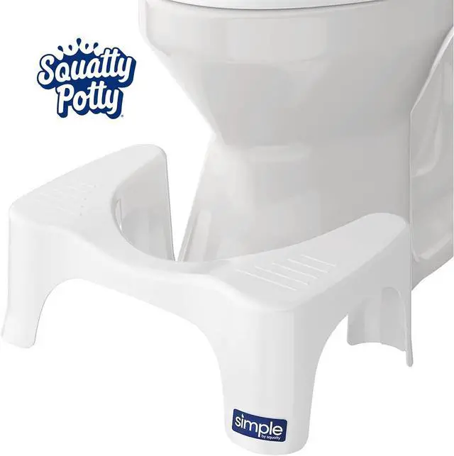 Main image of Simple Curve Toilet Stool.