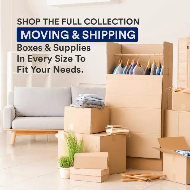 Alt view image 5 of 6 - Moving Boxes Medium 18L x 14W x 12H 10-Pack | Corrugated Cardboard Box for Shipping Mailing Packing Packaging and Storage 18x14x12