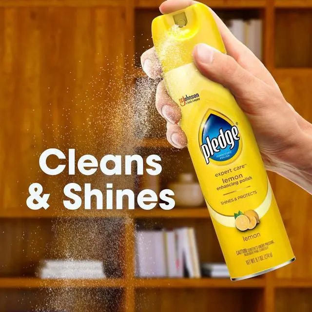Alt view image 6 of 7 - Enhancing Polish Furniture & Wood Spray Lemon Scent 9.7oz