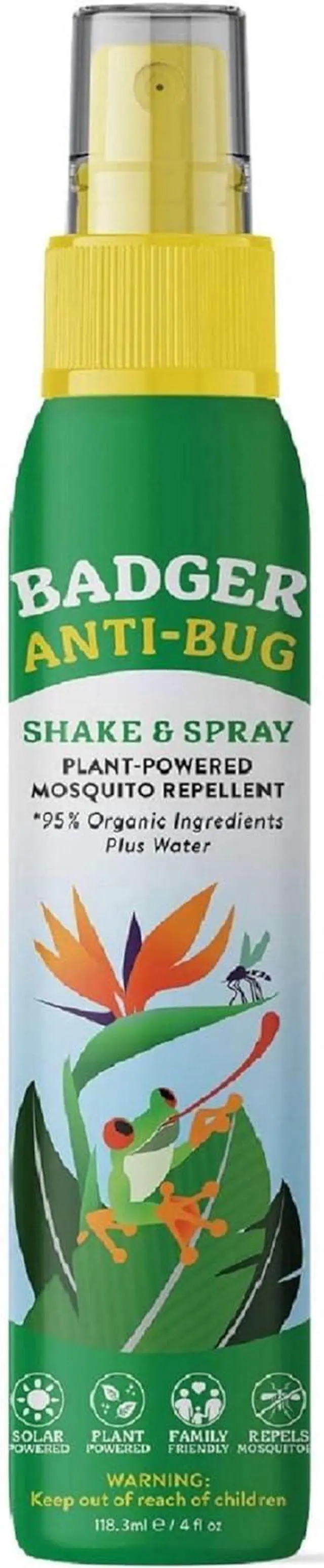 Alt view image 6 of 6 - Bug Spray Family Friendly All Natural Mosquito Repellent w/Organic Essential Oils Great Smelling Citronella Spray Effective for 3 Hours Deet-Free Vegan Plant Based Insect Repellent 4 fl oz