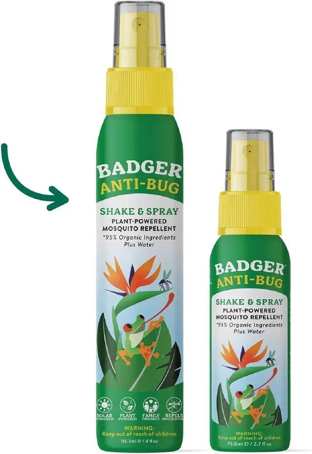 Alt view image 3 of 6 - Bug Spray Family Friendly All Natural Mosquito Repellent w/Organic Essential Oils Great Smelling Citronella Spray Effective for 3 Hours Deet-Free Vegan Plant Based Insect Repellent 4 fl oz