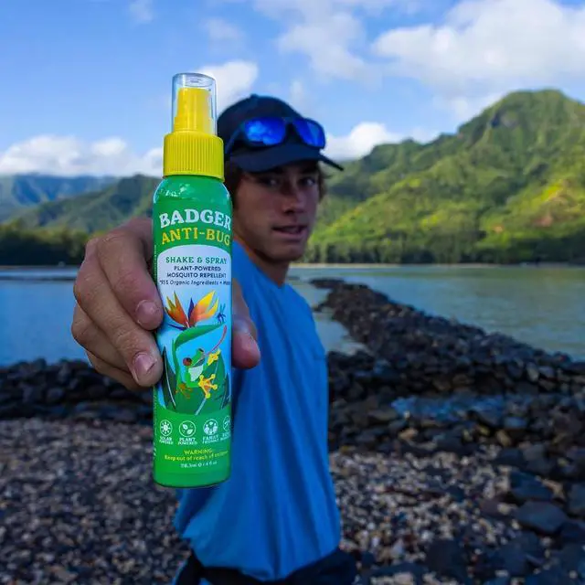 Alt view image 5 of 6 - Bug Spray Family Friendly All Natural Mosquito Repellent w/Organic Essential Oils Great Smelling Citronella Spray Effective for 3 Hours Deet-Free Vegan Plant Based Insect Repellent 4 fl oz