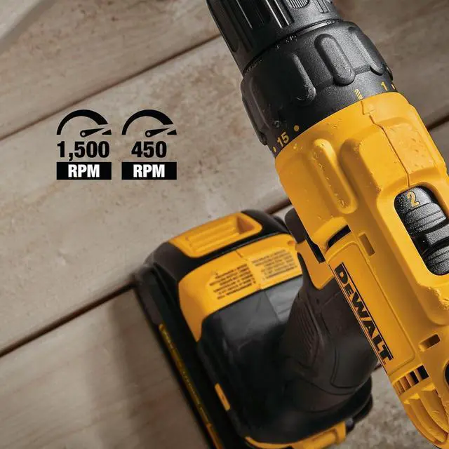 Alt view image 4 of 7 - 20V MAX Cordless Drill and Impact Driver Power Tool Combo Kit with 2 Batteries and Charger (DCK240C2)