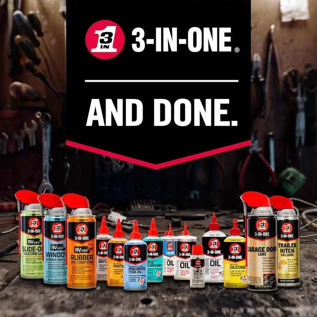 Alt view image 7 of 7 - Garage Door Lubricant with SMART STRAW SPRAYS 2 WAYS 11 OZ