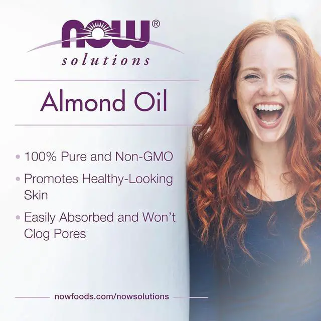 Alt view image 4 of 6 - Solutions Sweet Almond Oil 100% Pure Moisturizing Oil Promotes Healthy-Looking Skin Unscented Oil 16-Ounce Package may vary