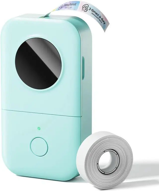Main image of D30 Label Maker Machine Portable Bluetooth Mini Label Printer Smartphone Handheld Thermal Sticker Small Labeler Multiple Templates Font Icon Inkless Custom Label for Home Kids School Items