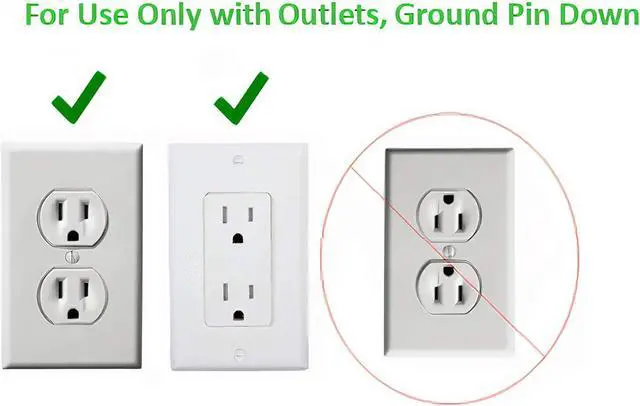 Alt view image 7 of 7 - Sleek Socket No Shock Child Protector Outlet & Plug Concealer with Protective Cord Clips 8-Foot Flat Extension Cord with Multiple Outlets Baby Proofing Outlet Cover No Access To Dangerous Cords