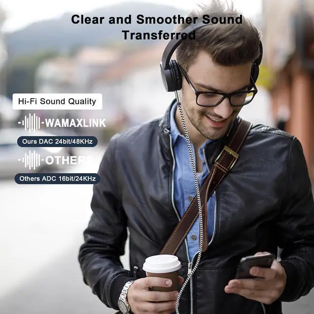 Alt view image 4 of 7 - [ MFi Certified] USB C to 3.5mm Jack Audio Adapter Aux Cord for iPhone 15 Pro Max Type C Aux Cord for iPhone 16 Pro Max 15 Plus 15 Pro Galaxy Pixel iPad to Car Home Stereo Speaker Headphone