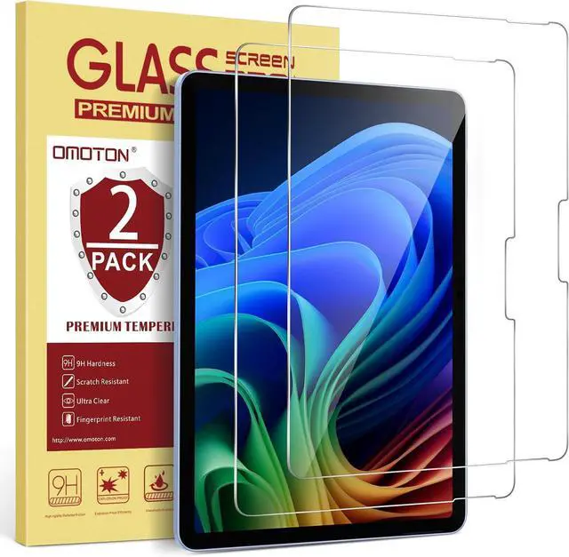 Main image of Screen Protector for  Surface Pro 12 inch 2025 Tempered Glass/Case Friendly/Surface Pen Compatible 2 Pack