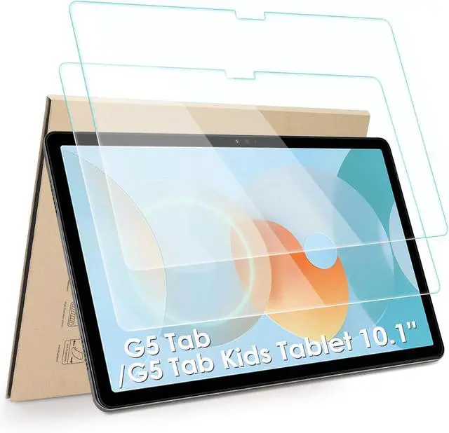 Main image of 2-Pack Screen Protector Compatible with UMIDIGI G5 Tab/ G5 Tab Kids Tablet 10.1 2023 Release [HD Clarity] [9 Hardness] Tempered Glass