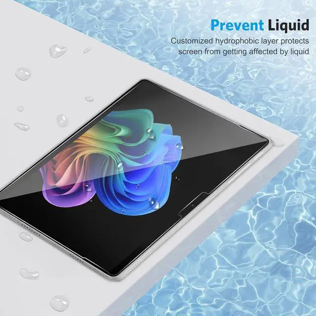 Alt view image 6 of 7 - 3 Pack Screen Protector for  Surface Pro 11 Pro 10 (2024)/Pro 9 (2022)/Pro 8 (2021)/Pro X-13 Inch Tempered Glass/Surface Pen Compatible