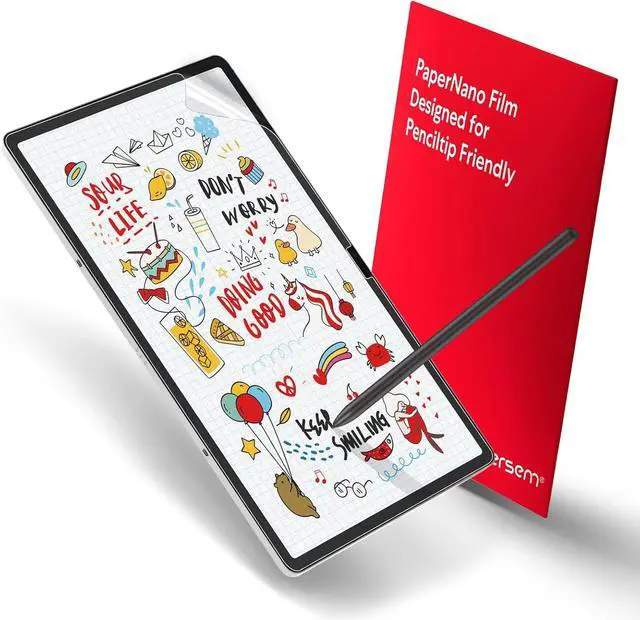 Main image of 2 PACK Paperfeel Screen Protector Designed for  Galaxy Tab S10 Plus/Tab S9 Plus/Tab S9 FE+ / Tab S8 Plus/Tab S7 FE/Tab S7 Plus (12.4 inch) Anti Glare Like Drawing on Paper