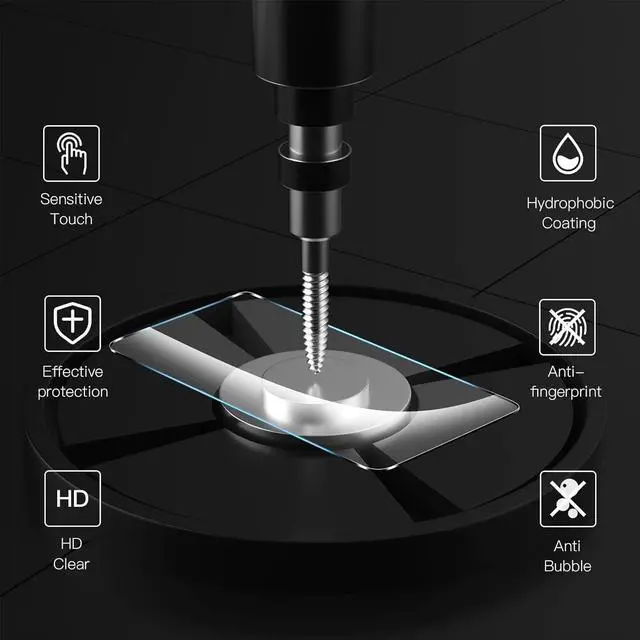 Alt view image 4 of 7 - 2 Pack  Galaxy Tab Active 5 Pro10.1 inch Screen Protector.Tempered Glass Tablet film.9H Hardness.Anti-Fingerprint No Bubbles High Definition.Full Coverage.Easy Installation