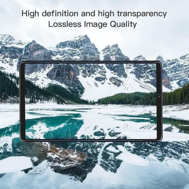 Alt view image 6 of 7 - 2 Pack  Galaxy Tab Active 5 Pro10.1 inch Screen Protector.Tempered Glass Tablet film.9H Hardness.Anti-Fingerprint No Bubbles High Definition.Full Coverage.Easy Installation