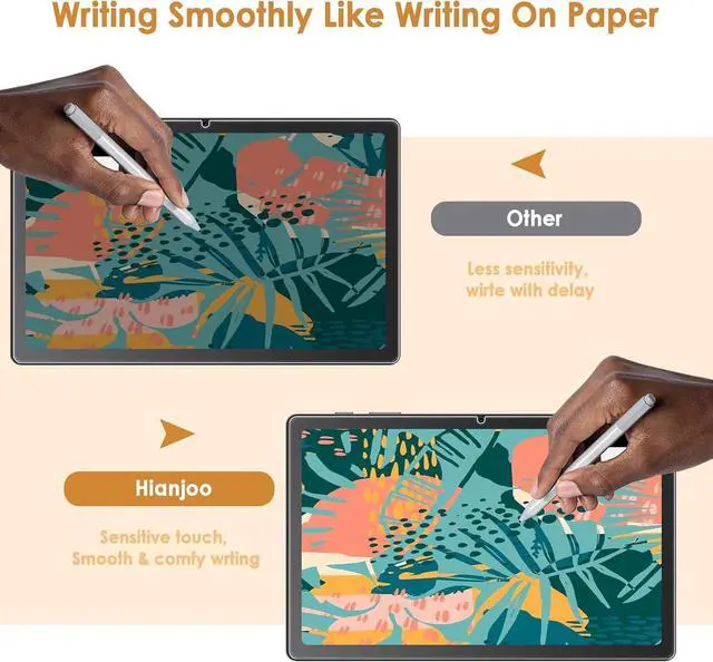 Alt view image 4 of 6 - 2-Pack Screen Protector Compatible with T-Mobile REVVL Tab 2 10.1 2025 (NOT Compatible with T-Mobile Revvl Tab 5g Tablet 10.36 2023) [HD Clarity] [9 Hardness] [Anti-Scratch] Tempered Glass