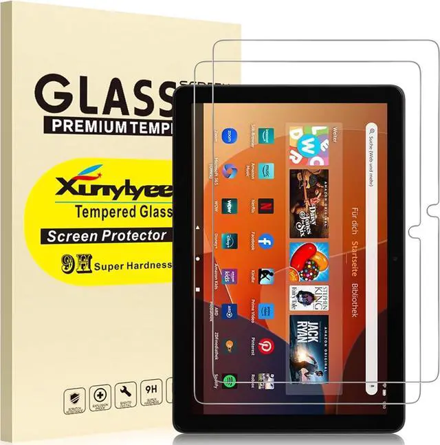 Main image of 2 Pack Screen Protector for 10 Plus/ 10 Kids/ 10 Kids Pro Tablet 10.1 inch 2023/2021 Tempered Glass Film